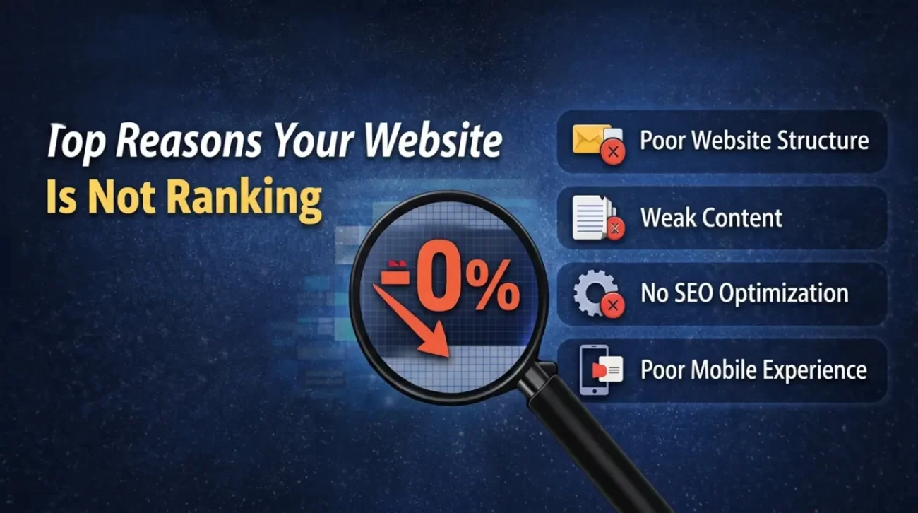Top reasons your website is not ranking on google 